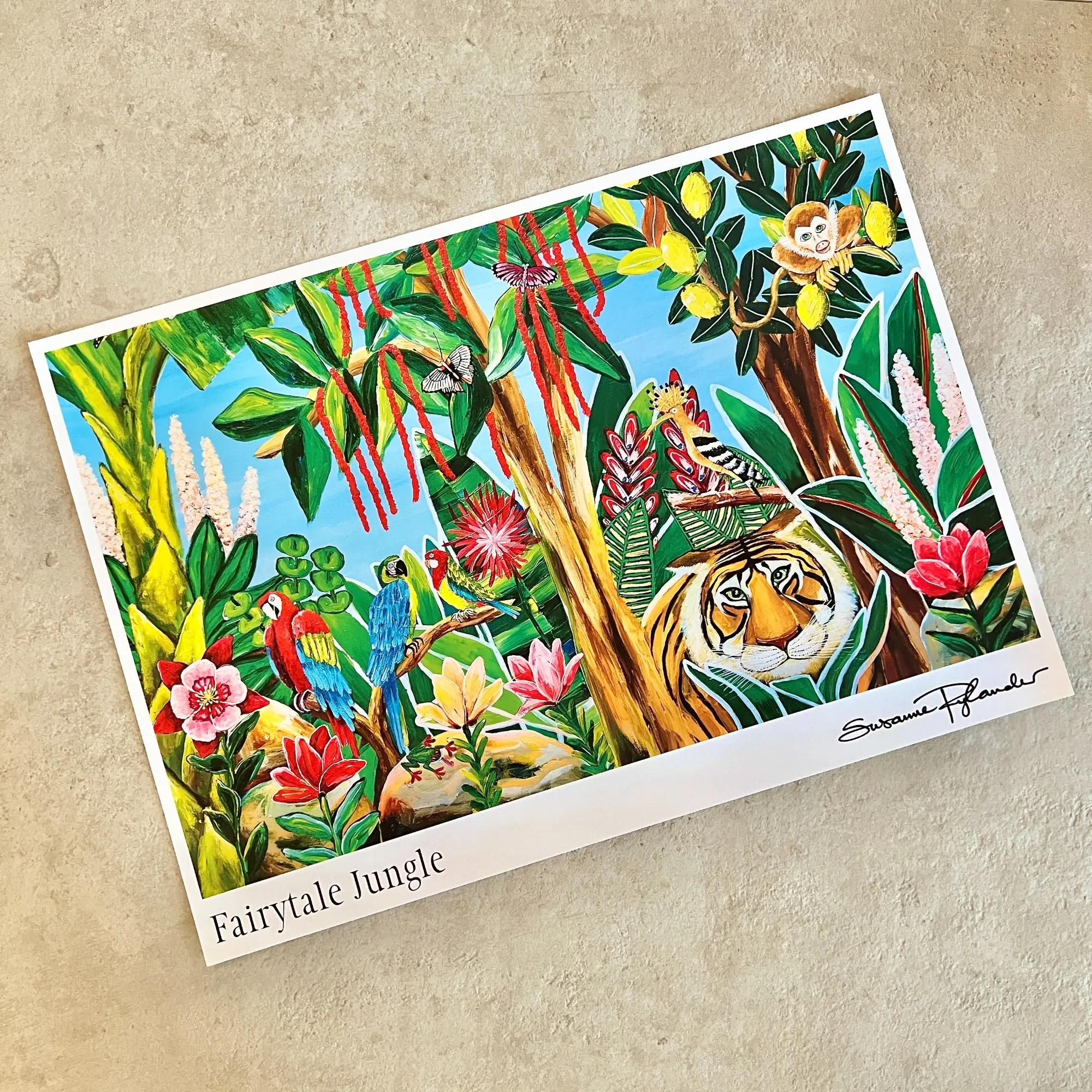Fairytale Jungle Plakat